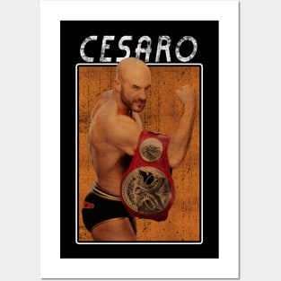 Vintage Wwe Cesaro Posters and Art